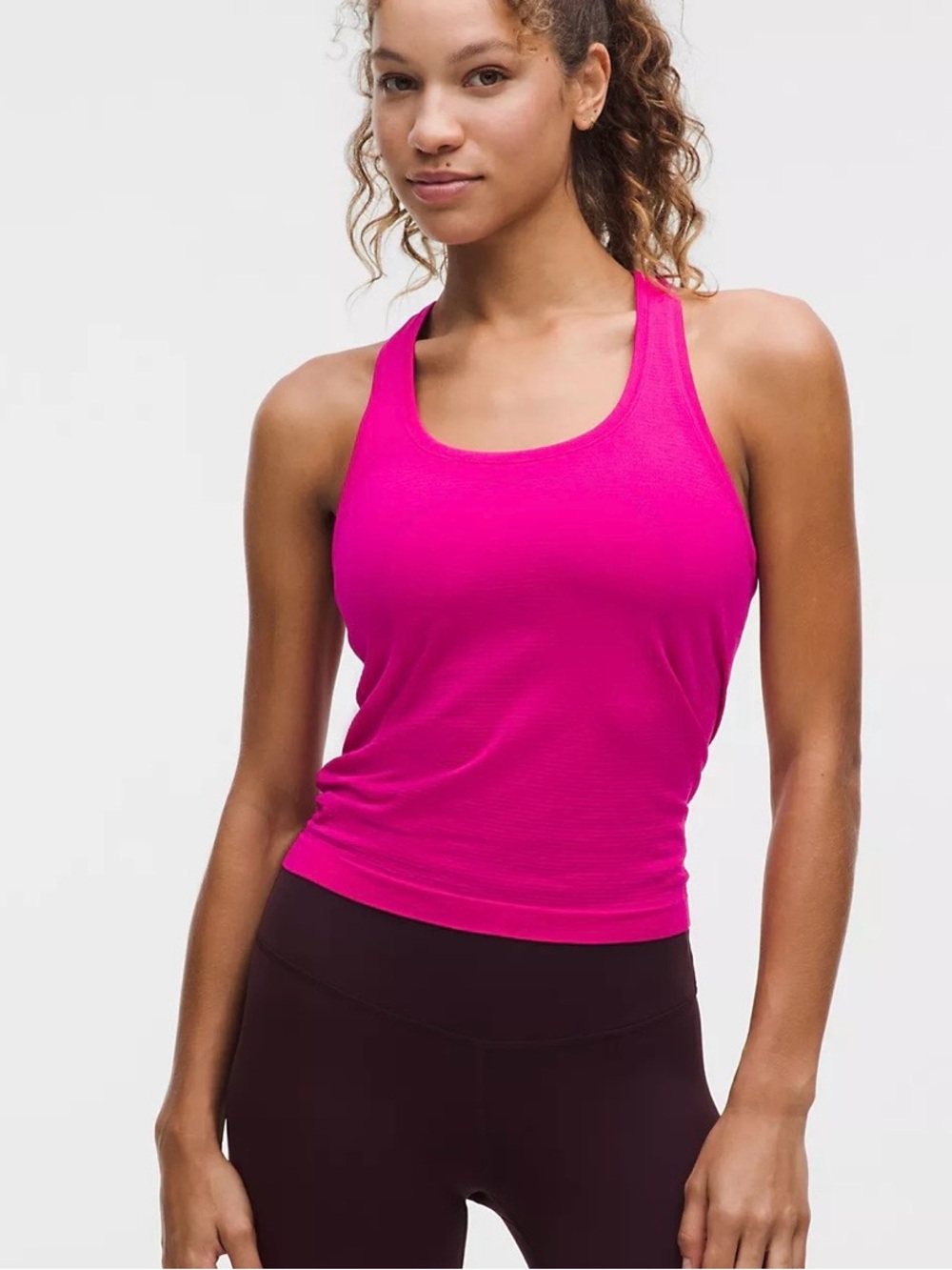 lululemon athletica Hot Pink Racerback Tank